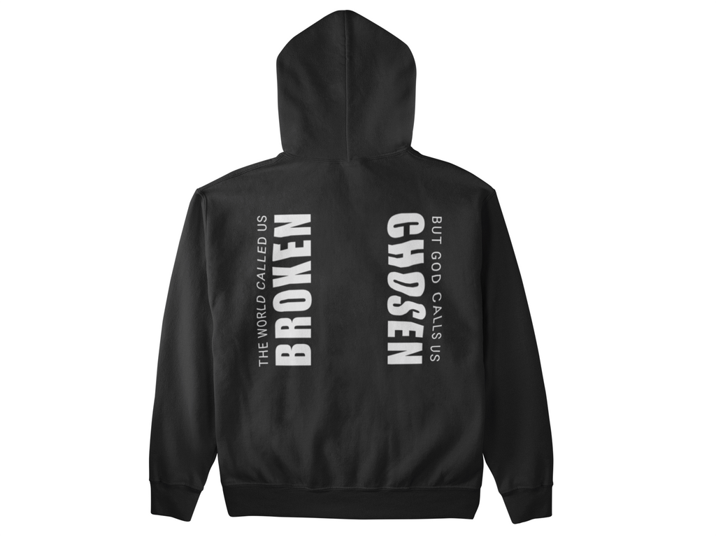 CHOSEN/broken - Oversized Hoodie