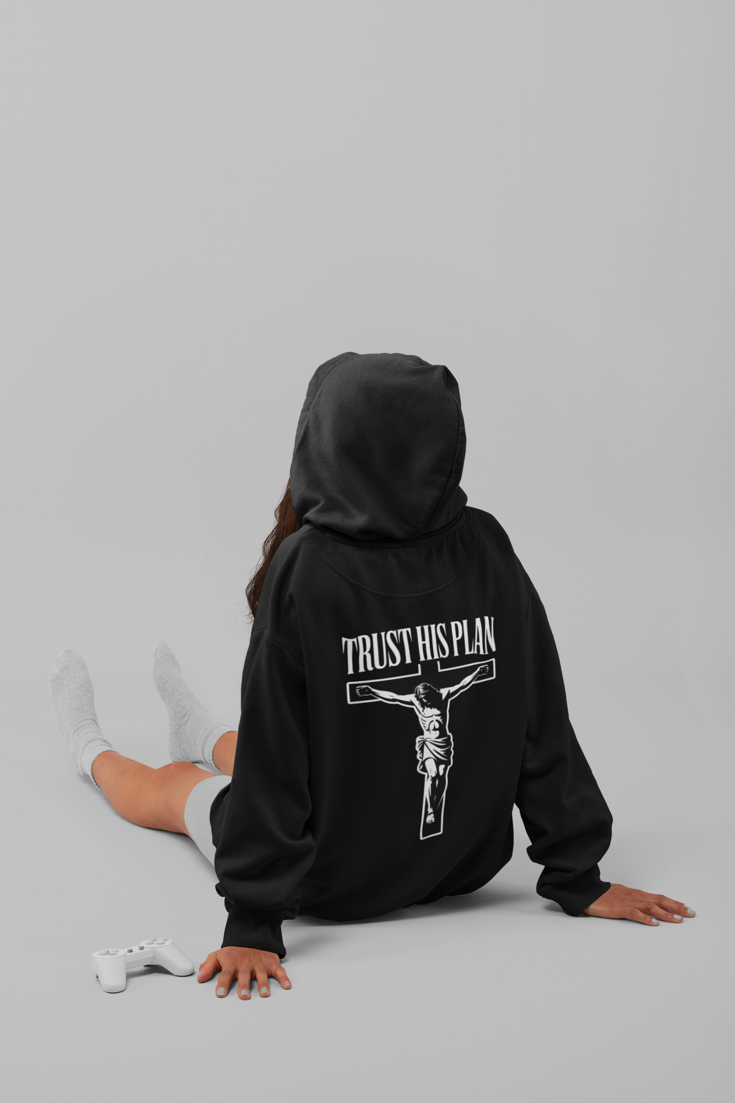 Trust his Plan - Oversized Hoodie