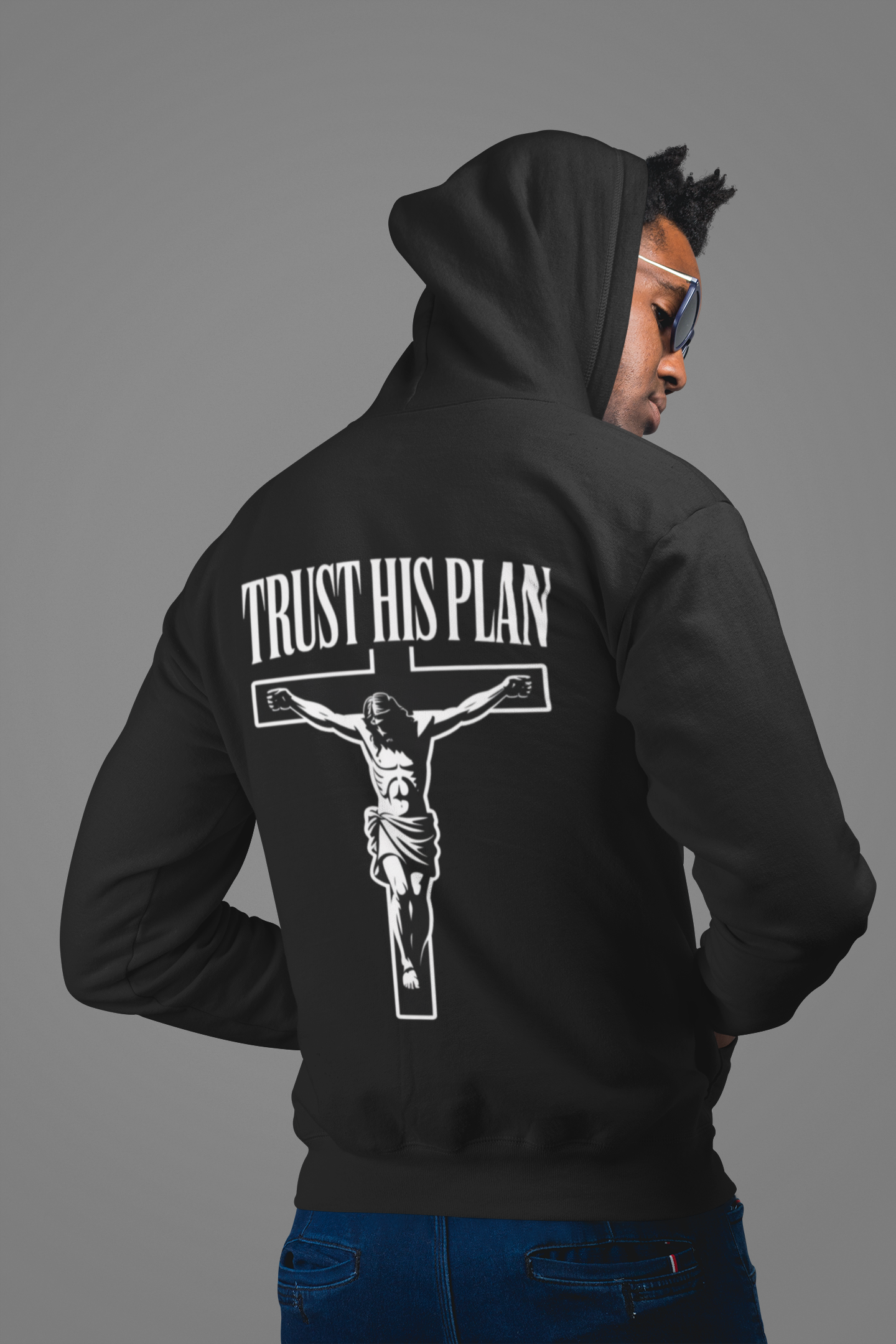Trust his Plan - Oversized Hoodie